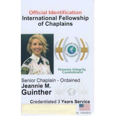 Replacement Chaplain ID • International Fellowship of Chaplains (I F O C )